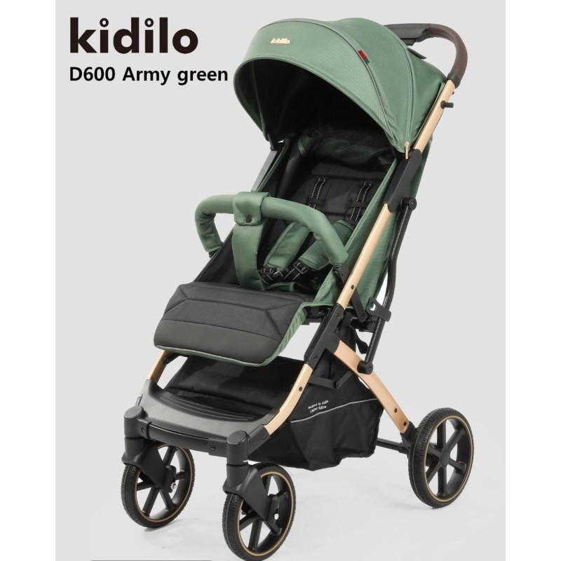 Poussette Valise KIDILO k8 - Kaki