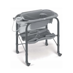 Table à Langer avec Baignoire – Fabrication Italienne, Compacte et Pratique