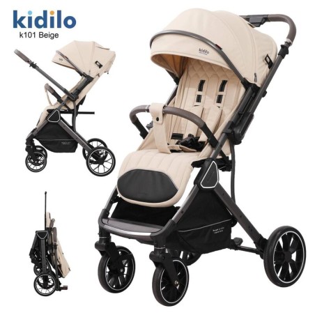 Poussette Kidilo K101 – Confort, sécurité et design pour bébé