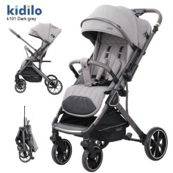 Poussette Kidilo K101 – Confort, sécurité et design pour bébé