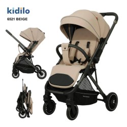 Poussette Bébé Kidilo 6521 Réversible & Pliable – Tunisie