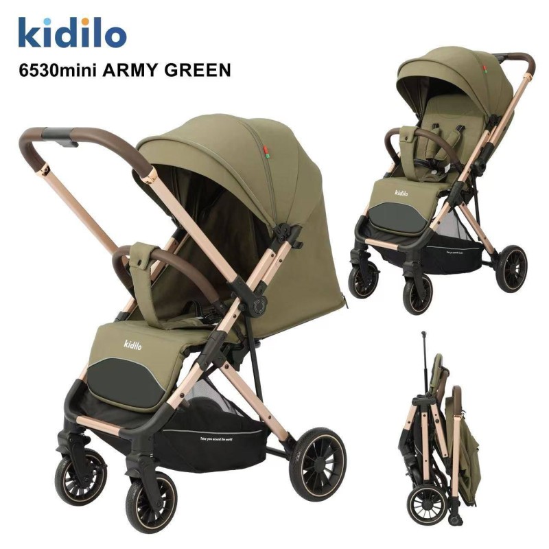 Poussette Kidilo 6530 Mini – Compacte, légère et confortable pour bébé