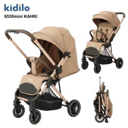 Poussette Kidilo 6530 Mini – Compacte, légère et confortable pour bébé