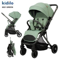 Poussette Bébé Kidilo 6521 Réversible & Pliable – Tunisie