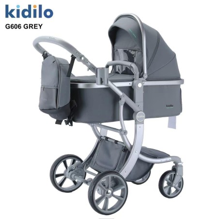 Poussette bébé réversible Kidilo A10 – Confort & Sécurité
