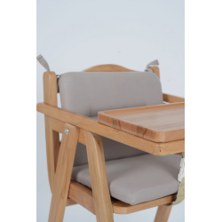 Chaise Haute en Bois Nature – Blenz