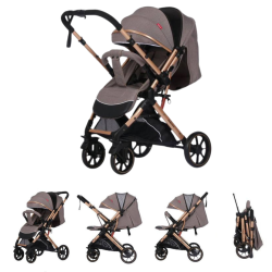 Poussette Bébé Belecoo B1 Gold Pro