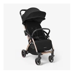 Duo Poussette Bébé Compacte + Siège Auto i-Size 40-87 cm Noir-KikkaBoo