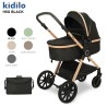 Poussette Landau Kidilo H5G 2 en 1 | Baby MCM Tunisie