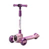 Trottinette Enfant 3 Roues Pliable avec Lumières LED – 3 en 1