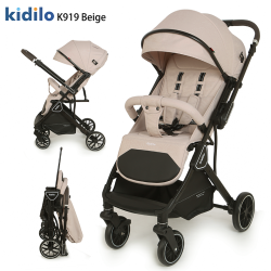Kidilo K919 : la poussette compacte et maniable pour parents modernes