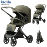 Poussette Bébé D9 Légère et Pliable – Poignée Réglable, Suspension, Cadre en Acier Inoxydable – 0 à 3 Ans | Baby MCM