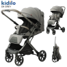 Poussette Bébé D9 Légère et Pliable – Poignée Réglable, Suspension, Cadre en Acier Inoxydable – 0 à 3 Ans | Baby MCM