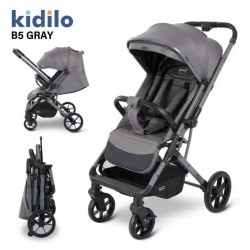 Poussette Bébé Kidilo B5 Réversible – Dès la Naissance Jusqu’à 22 kg