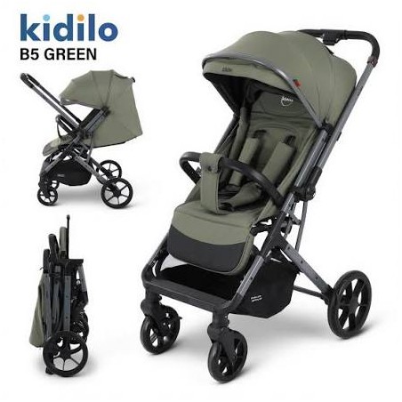 Poussette Bébé Kidilo B5 Réversible – Dès la Naissance Jusqu’à 22 kg