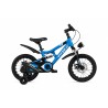 Vélo Enfant 16 Pouces avec Roues Stabilisateur – Bleu