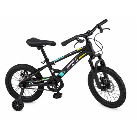 Vélo Enfant 20 Pouces avec Stabilisateur – Noir