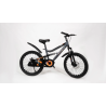 Vélo Enfant 20 Pouces – Cadre Acier avec Suspension Avant et Arrière