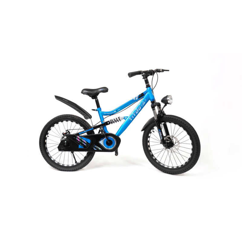 Vélo Enfant 20 Pouces – Cadre Acier avec Suspension Avant et Arrière