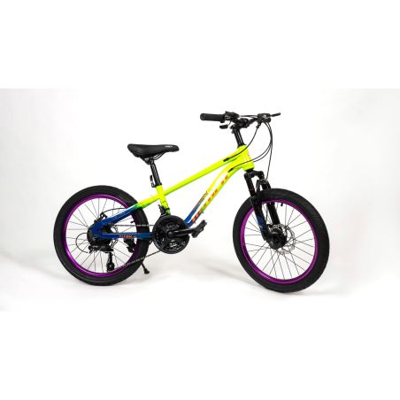 Vélo Titou Kids 20" Racing – VTT Enfant à Vitesses Dégradé avec Freins à Disque