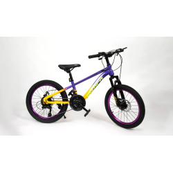 Vélo Titou Kids 20" Racing – VTT Enfant à Vitesses Dégradé avec Freins à Disque