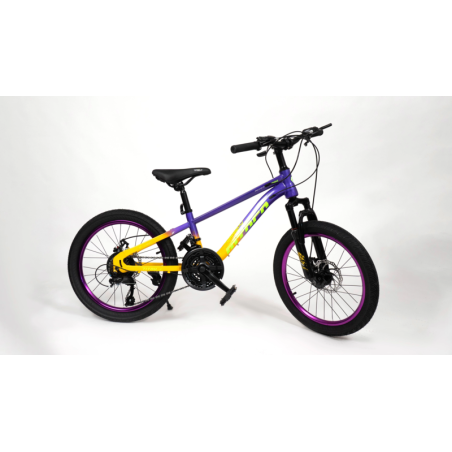 Vélo Titou Kids 20" Racing – VTT Enfant à Vitesses Dégradé avec Freins à Disque
