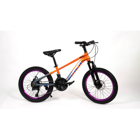 Vélo Titou Kids 20" Racing – VTT Enfant à Vitesses Dégradé avec Freins à Disque