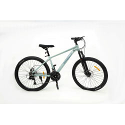 Vélo VTT 26 Pouces Adulte – Cadre en Allu, 21 Vitesses et Freins à Disque