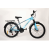 Vélo VTT 26 Pouces Adulte – Cadre en Acier, 21 Vitesses et Freins à Disque