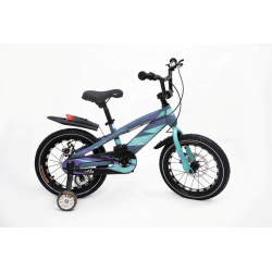 Vélo Enfant 16 Pouces Titou Kids Racer  – Freins à Disque avec Stabilisateurs