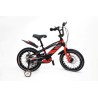 Vélo Enfant 16 Pouces Titou Kids Racer  – Freins à Disque avec Stabilisateurs