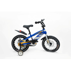 Vélo Enfant 16 Pouces Titou Kids Racer  – Freins à Disque avec Stabilisateurs