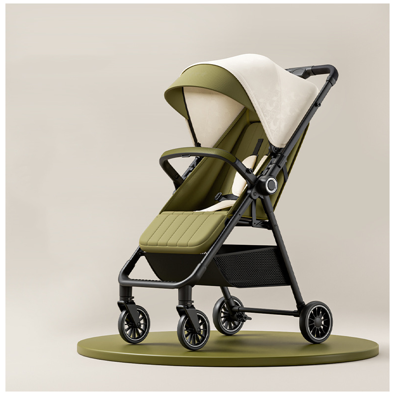 Poussette Valise KIDILO K10FG Avec cache pieds - Khaki
