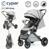 Poussette Bébé Cypar H9 – Compacte, Pliable et Confortable