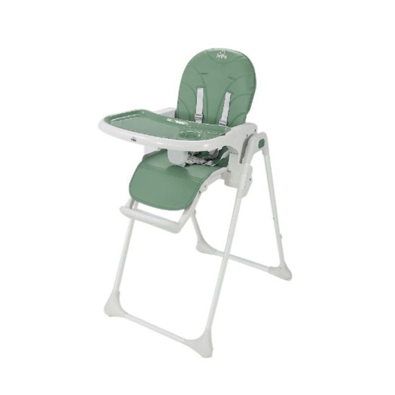 Chaise Haute Bébé Réglable 6 Mois à 3 Ans – Socle Blanc