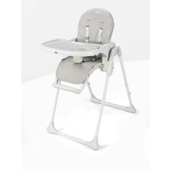 Chaise Haute Bébé Réglable 6 Mois à 3 Ans – Socle Blanc