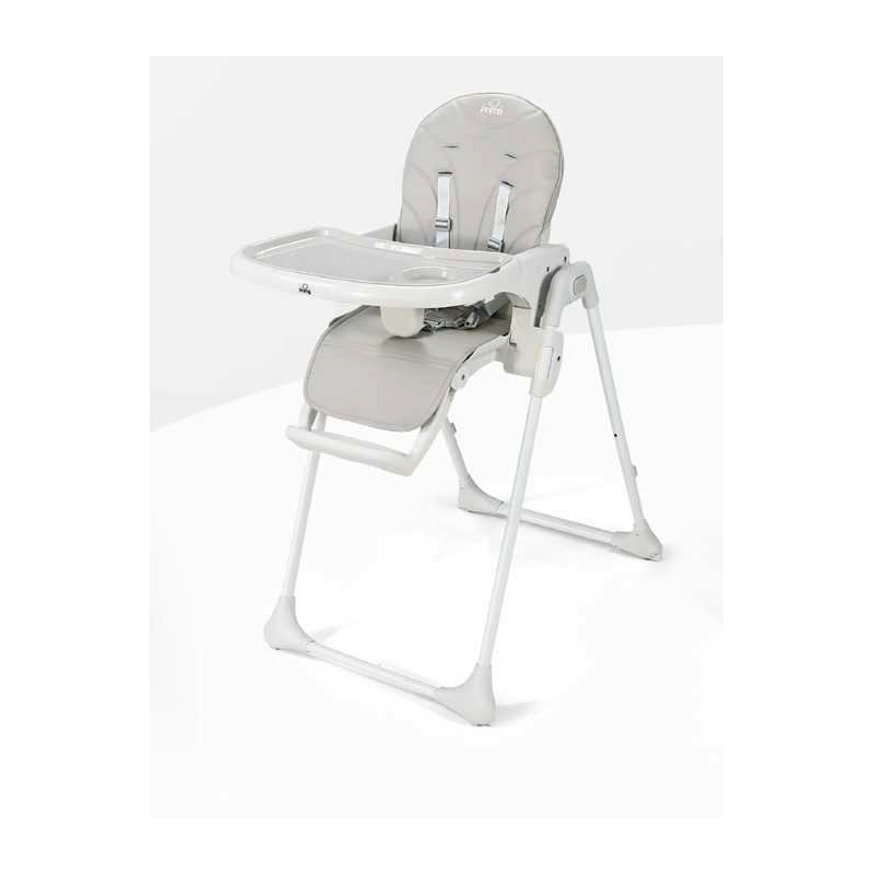 Chaise Haute Bébé Réglable 6 Mois à 3 Ans – Socle Blanc