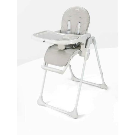 Chaise Haute Bébé Réglable 6 Mois à 3 Ans – Socle Blanc
