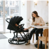 Poussette Bébé V9 2 en 1 Réversible avec Rocker – Noir