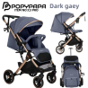 Poussette Bébé PopyPapa C3 Pro – Compacte, Pliable et Légère