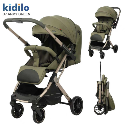 Poussette Bébé Kidilo D7 – Pliable et Pratique