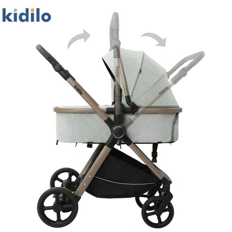 Poussette Stokke YOYO 3 – Châssis Noir Pack 6+ Taupe