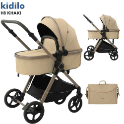 Poussette Stokke YOYO 3 – Châssis Noir Pack 6+ Taupe