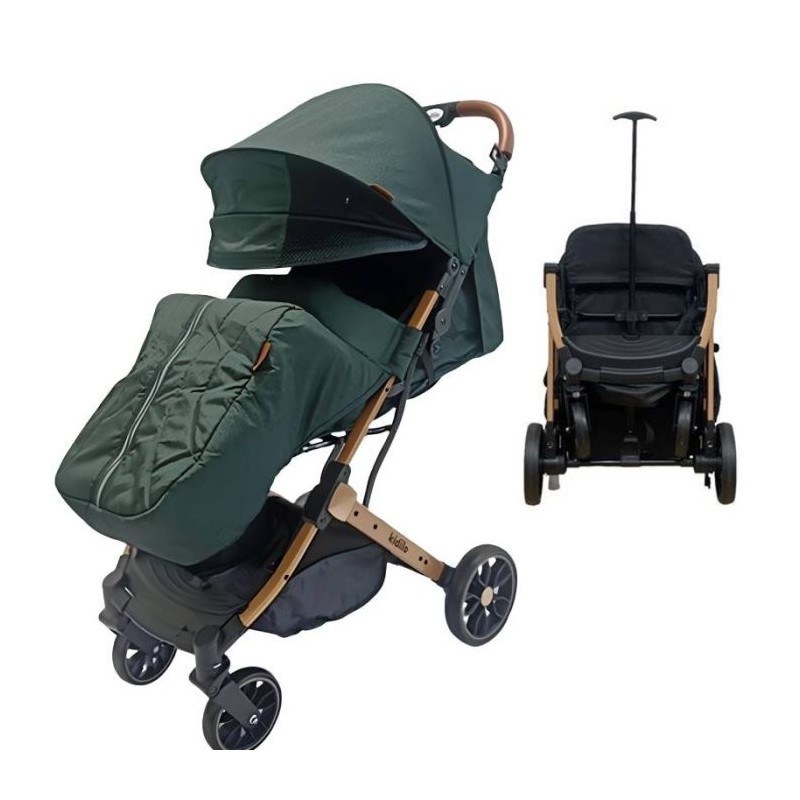 Poussette Valise KIDILO K10 Avec cache pieds - Vert Militaire